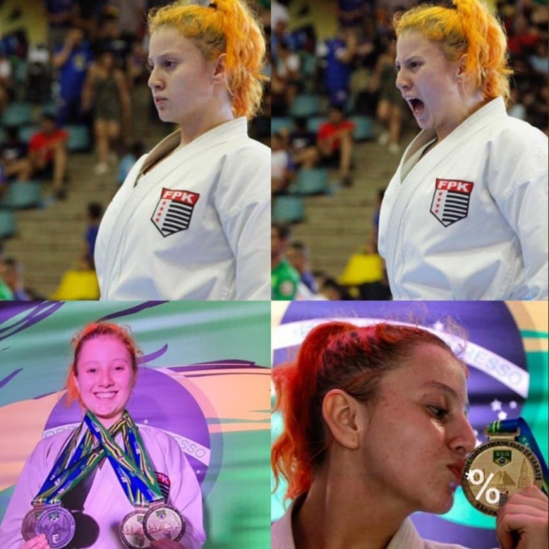 Sarah Helena Atleta Brilha No Campeonato Brasileiro De Karat