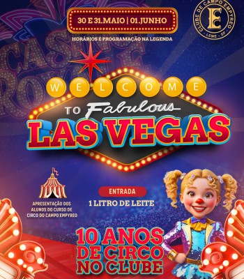 CIRCO FABULOUS LAS VEGAS NO CLUBE DE CAMPO EMPYREO