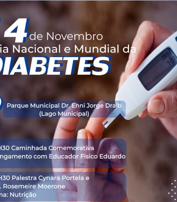 DIA MUNDIAL E NACIONAL DO DIABETES