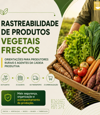 SECRETARIA DE AGRICULTURA ORIENTA PRODUTORES RURAIS SOBRE RASTREABILIDADE DE PRODUTOS VEGETAIS FRESCOS