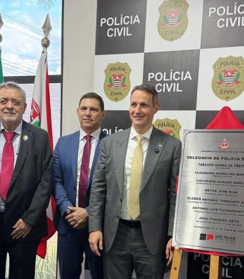 INAUGURAÇÃO DA NOVA DELEGACIA DE POLÍCIA CIVIL DE LEME