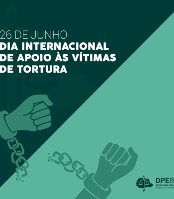DIA INTERNACIONAL DE APOIO ÀS VÍTIMAS DE TORTURA – 26 DE JUNHO