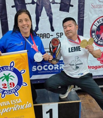 ATLETAS DA A.L.E.F. BRILHAM EM CAMPEONATO DE FORÇA E CONQUISTAM GRANDES TÍTULOS EM SOCORRO