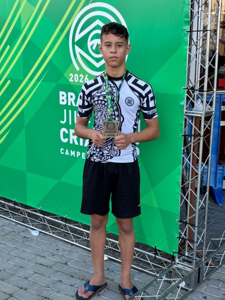 NAUAN LAUDENZACK ANGELO REPRESENTA LEME EM UM DOS MAIORES CAMPEONATOS DE JIU-JÍTSU DO MUNDO