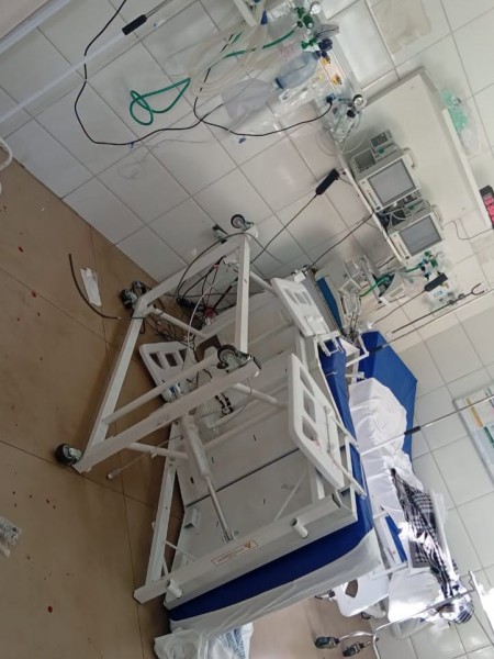 HOMEM TEVE ATAQUE DE FÚRIA EM UNIDADE DE SAÚDE EM LEME