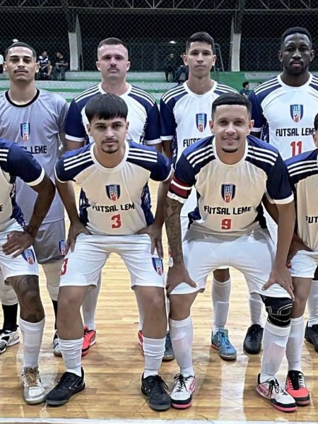 LEME GOLEIA TERRA ROXA E GARANTE VAGA NA TERCEIRA FASE DA COPA RECORD DE FUTSAL SÉRIE PRATA