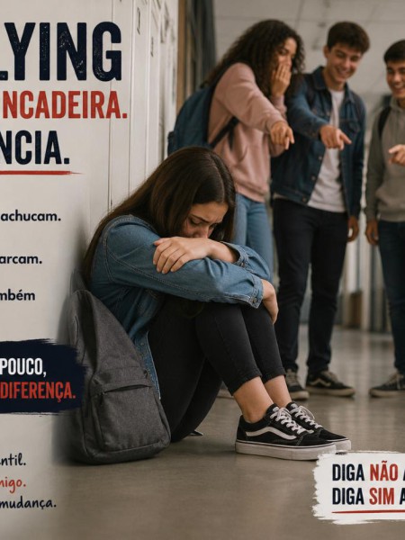 VAMOS FALAR SOBRE BULLYING - UMA VIOLÊNCIA SILENCIOSA QUE DEIXA MARCAS PROFUNDAS