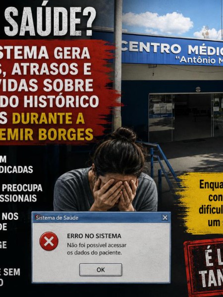 CAOS NA SAÚDE? TROCA DE SISTEMA GERA RECLAMAÇÕES, ATRASOS E LEVANTA DÚVIDAS SOBRE PRESERVAÇÃO DO HISTÓRICO DOS PACIENTES DURANTE A GESTÃO CLAUDEMIR BORGES
