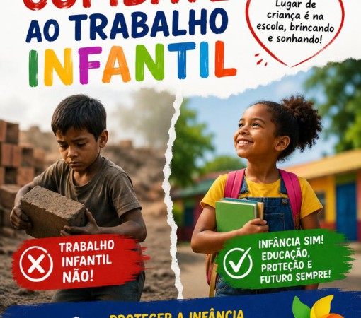 12 DE JUNHO: DIA MUNDIAL DE COMBATE AO TRABALHO INFANTIL}