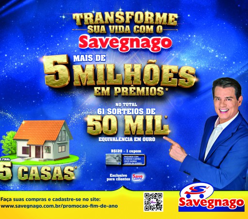 TRANSFORME SUA VIDA COM SAVEGNAGO}