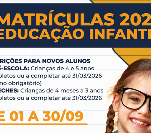 INFORMAÇÕES SOBRE AS MATRÍCULAS 2026 – EDUCAÇÃO INFANTIL}