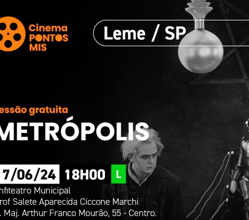 NÃO PERCA - SEGUNDA-FEIRA, DIA 17 DE JUNHO - METRÓPOLIS}