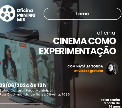 OFICINA GRATUITA: “CINEMA COMO EXPERIMENTAÇÃO’’}