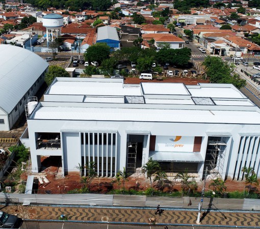 OBRAS DA SEDE PRÓPRIA DO LEMEPREV ENTRAM NA RETA FINAL}