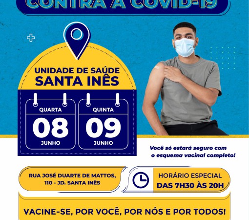 A VACINAÇÃO CONTRA A COVID-19 CONTINUA EM LEME}