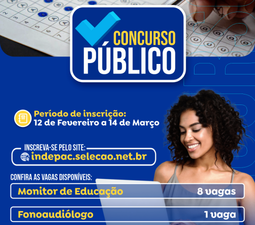ATENÇÃO: PREFEITURA PUBLICA EDITAL DE CONCURSO PÚBLICO – INSCRIÇÕES ATÉ DIA 14 DE MARÇO}