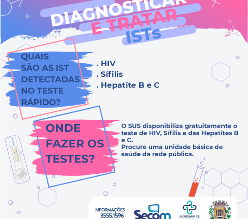 Diagnosticar e tratar as pessoas com IST (DST) e HIV (AIDS)}