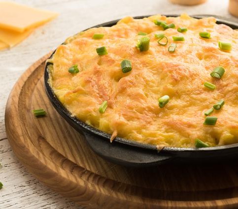 RECEITA DE MAC AND CHEESE GRATINADO}