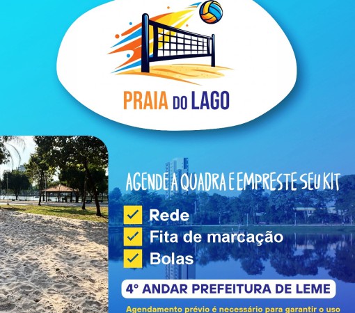 VÔLEI DE PRAIA NO LAGO}