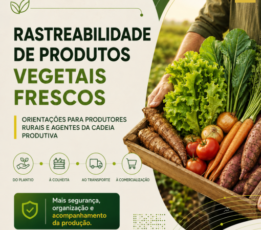 SECRETARIA DE AGRICULTURA ORIENTA PRODUTORES RURAIS SOBRE RASTREABILIDADE DE PRODUTOS VEGETAIS FRESCOS}