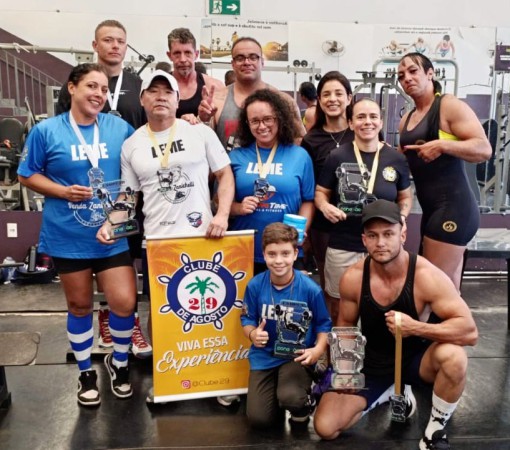 FORÇA E SUPERAÇÃO MARCAM CAMPEONATO DE SUPINO EM PIRASSUNUNGA}