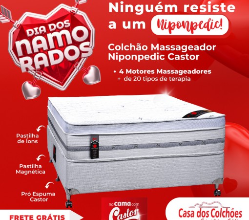 Presenteie seu amor com o Colchão Niponpedic}