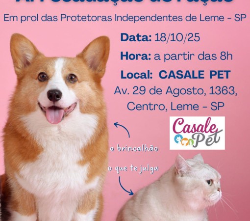 ARRECADAÇÃO DE RAÇÃO PROLINE E CASALE PET - JUNTOS PELOS ANIMAIS DE LEME}
