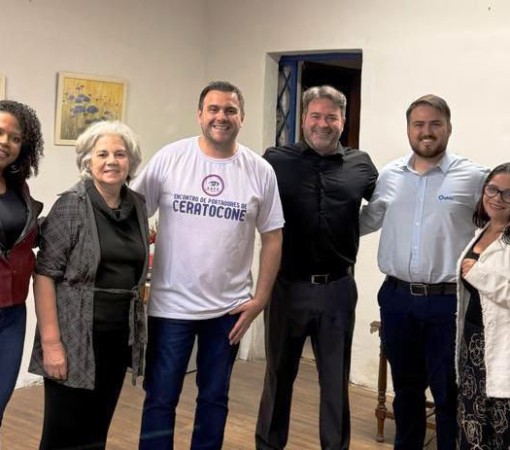 JUNHO VIOLETA É ENCERRADO COM SUCESSO DURANTE O IL ENCONTRO DE PORTADORES DE CERATOCONE NO RIO DE JANEIRO}