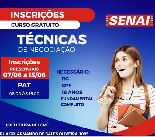 Curso de Técnicas de Negociação gratuito}