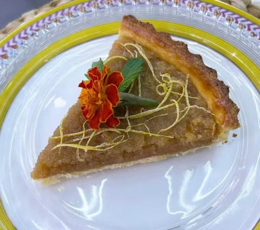 TORTA DE PÃO E MEL}