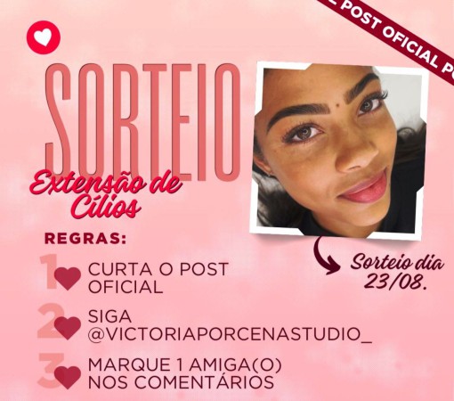 VICTORIA PORCENA STUDIO TERÁ SORTEIO}