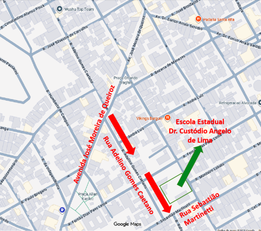 ALTERAÇÃO NO SENTIDO DE DIREÇÃO DE RUA NA CIDADE A PARTIR DO DIA 15 DE DEZEMBRO}
