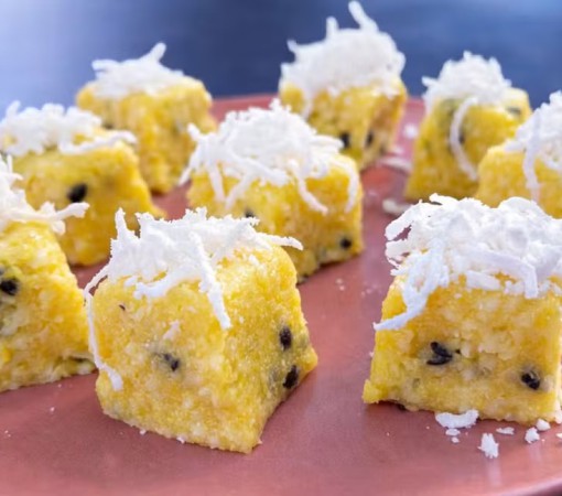 COCADA DE CUSCUZ COM MARACUJÁ}