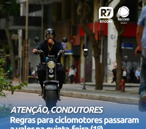 AS NOVAS REGRAS SOBRE O TRÂNSITO DE CICLOMOTORES EM VIA PÚBLICA COMEÇARAM A VALER NA QUINTA-FEIRA, 01 DE JANEIRO DE 2026}