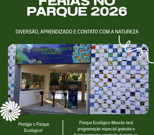 FÉRIAS NO PARQUE 2026 PROMETE DIVERSÃO, APRENDIZADO E CONTATO COM A NATUREZA DURANTE TODO O MÊS DE JULHO}