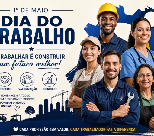 1º DE MAIO: A FORÇA E A DIGNIDADE DO TRABALHO}
