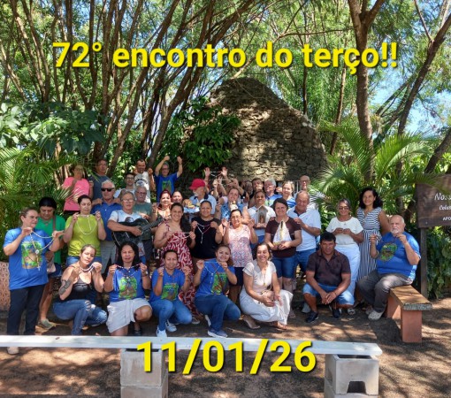 REZA DO TERÇO NA GRUTA DE NOSSA SENHORA APARECIDA COM O PADRE DONIZETE}