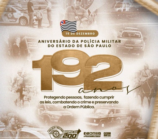 192 anos de história, serviço e proteção!}