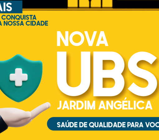 INICIARAM-SE AS OBRAS DA NOVA UNIDADE BÁSICA DE SAÚDE NO JARDIM ANGÉLICA}