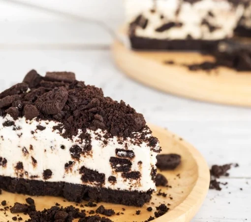 Cheesecake de Oreo super fácil}