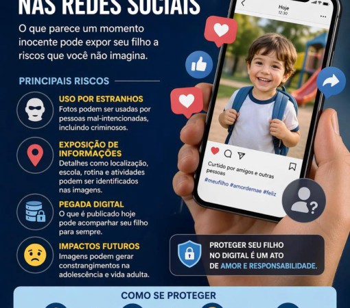 OS RISCOS DE EXPOR FILHOS NAS REDES SOCIAIS}