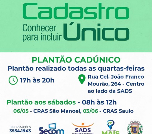 Plantão Cadúnico}