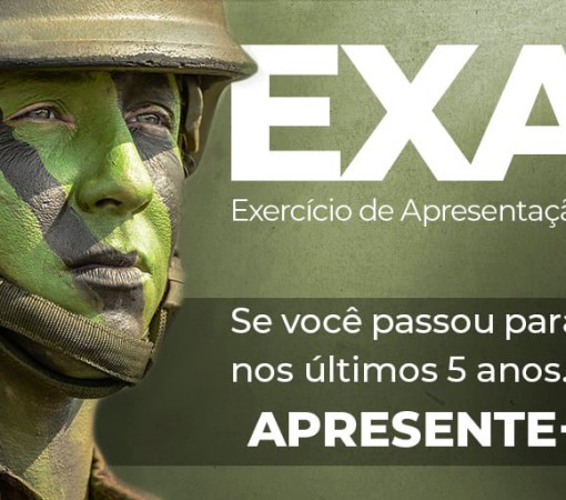 Exercício de Apresentação da Reserva do Exército Brasileiro acontece no mês de dezembro}