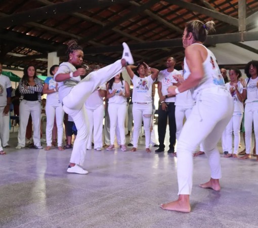 LEME RECEBE EVENTO “A FORÇA DA MULHER NA CAPOEIRA” COM AULÃO E RODA DE CONVERSA NO PARQUE ECOLÓGICO MOURÃO}