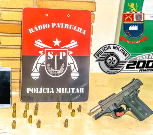 PORTE ILEGAL DE ARMA DE FOGO / B10 - RECEPTAÇÃO (APARELHO CELULAR)}