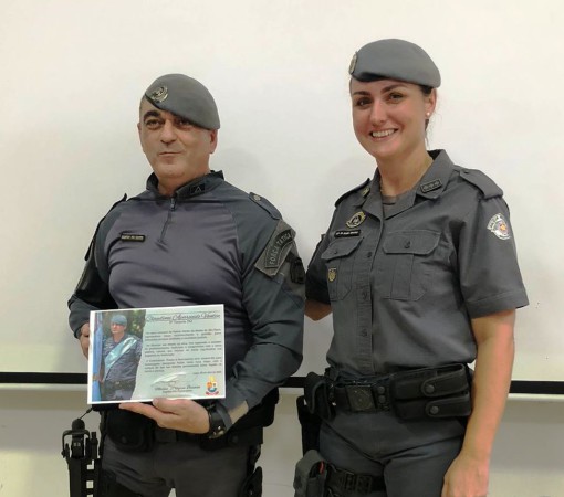 HOMENAGEM À TRAJETÓRIA EXEMPLAR DO SUBTENENTE PM CLAUDINEI APARECIDO VANTIN}