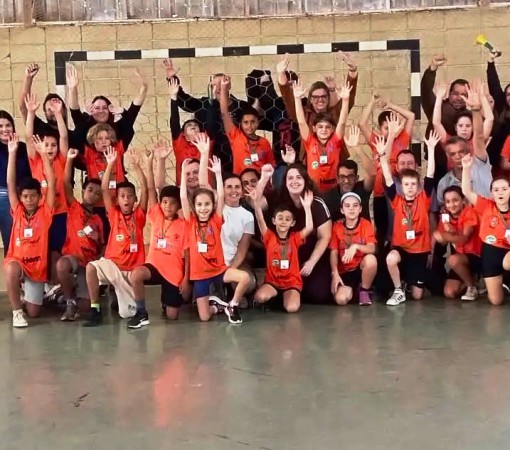 PROJETO HANDEBOL CRESCER LEME PARTICIPA DE FESTIVAL EM MOGI GUAÇU}