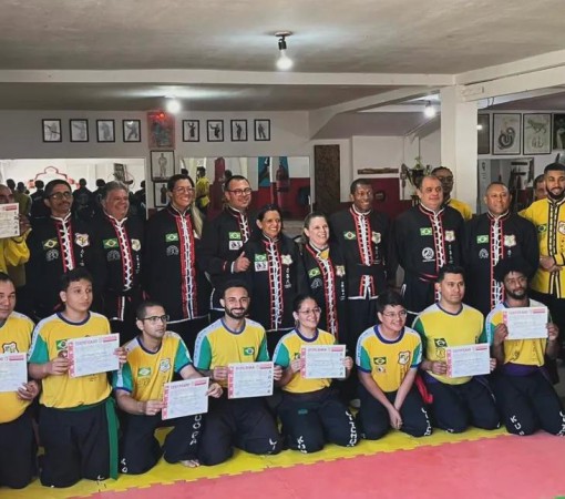 ASSOCIAÇÃO RIBEIRO CONQUISTA NOVOS GRADUADOS E FORTALECE O LI TCHUÓ PA KUNG FU EM LEME}