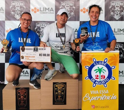 ATLETAS DA EQUIPE ALEF DE LEME BRILHAM EM CAMPEONATO DE SUPINO E TERRA EM SÃO JOSÉ DOS CAMPOS}