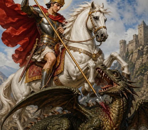 SÃO JORGE: FÉ, CORAGEM E PROTEÇÃO}